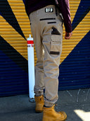 PP5-STRETCH CANVAS DURABLE CUFFED WORK PANT