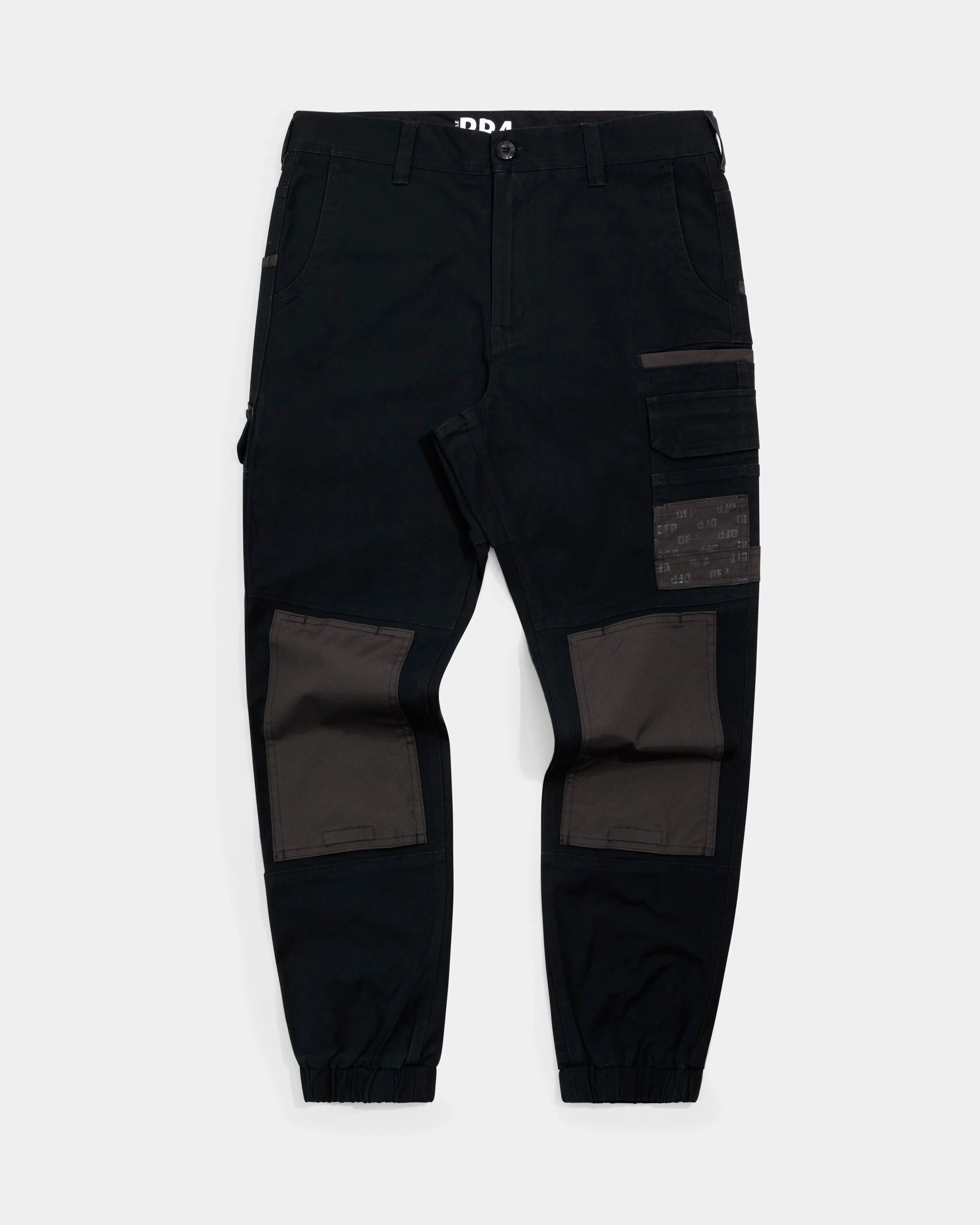DFP work pants pocket detail showing reinforced nylon Oxford pocket panels