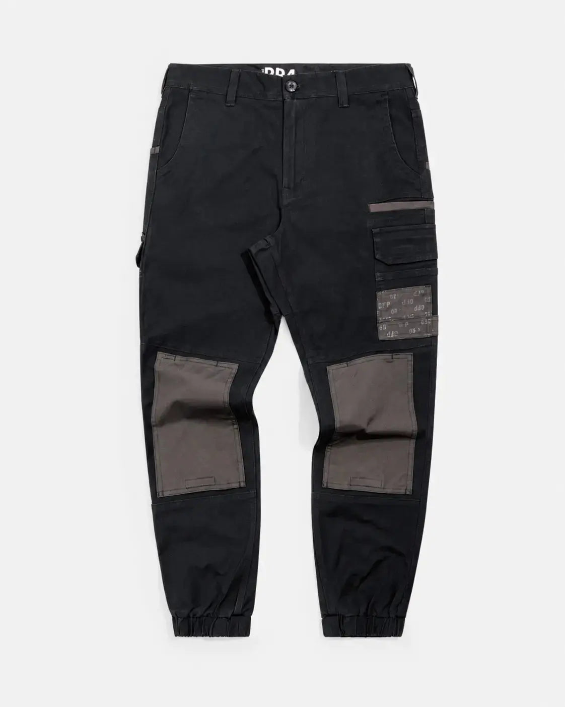 PP4 Utility Max Cuffed Work Pant in black