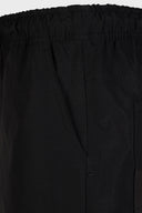 DFP PS2 work shorts showing side pocket in black. 